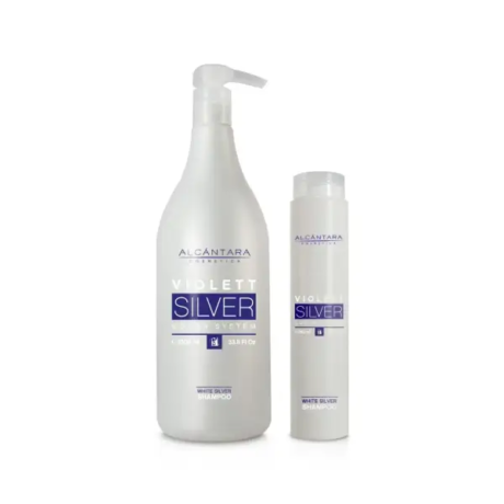 Violett Silver Color System Shampoo for white hair